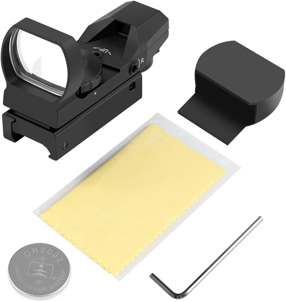 Feyachi RS-29 Reflex Sight - Red/Green Illuminated Reticle