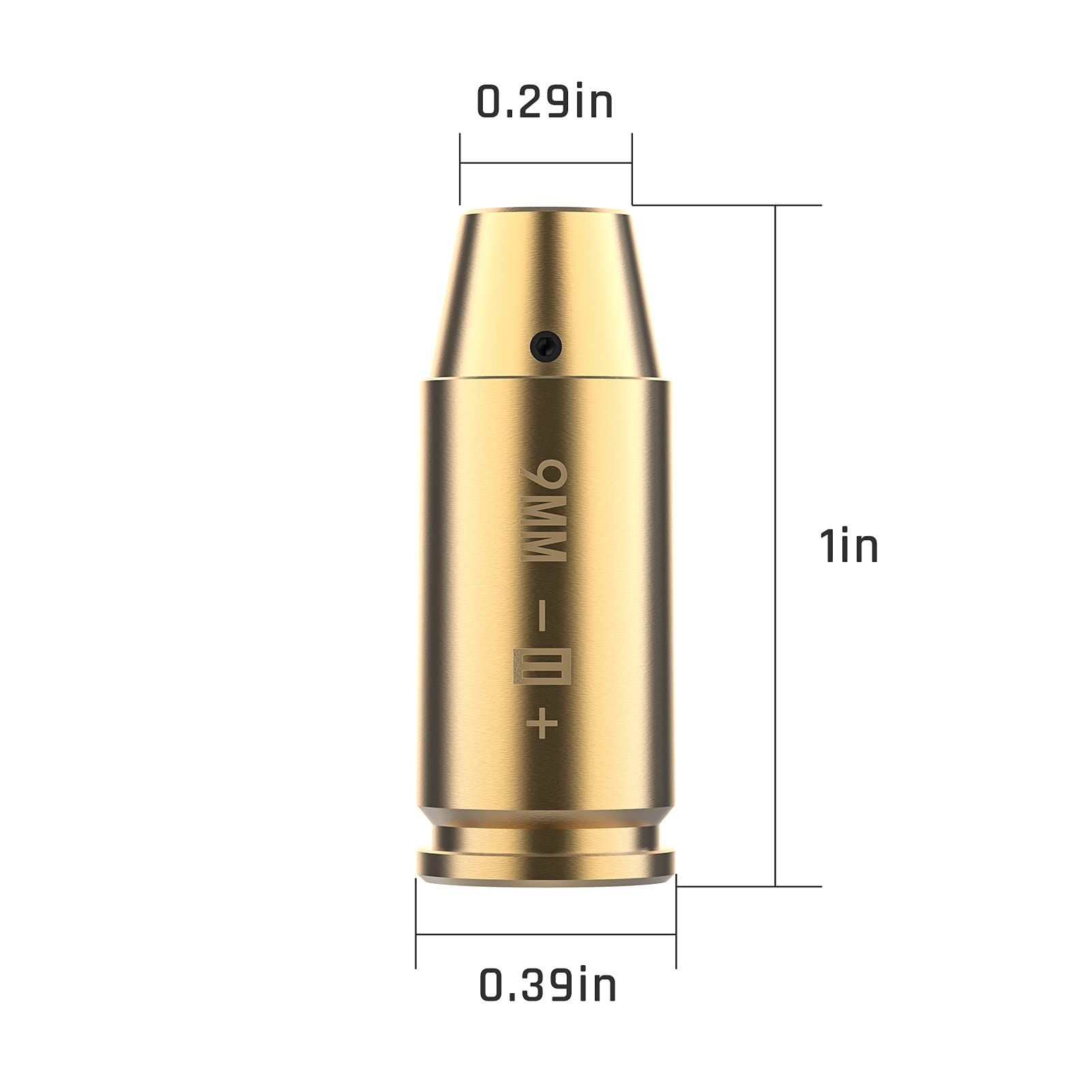 Feyachi BS30 Laser Bore Sight - 9mm Red Dot
