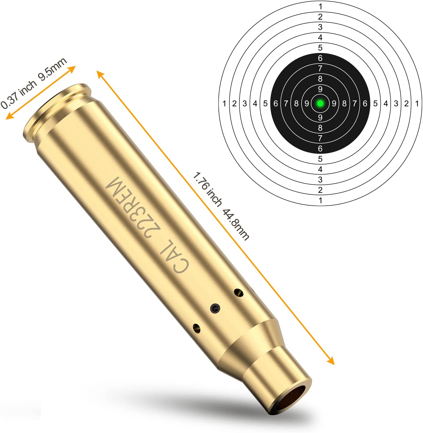 Feyachi BS38 Green Bore Sight - .223/5.56mm Boresighter
