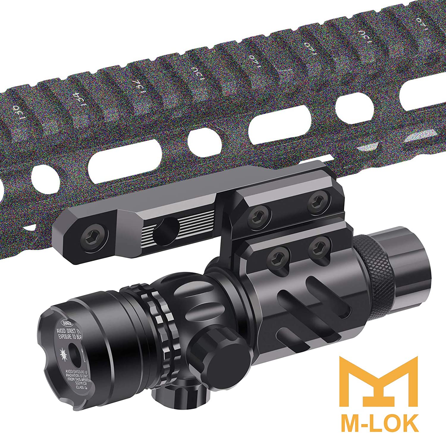 Feyachi GL42 Green Laser Sight - Tactical Mlok Mount