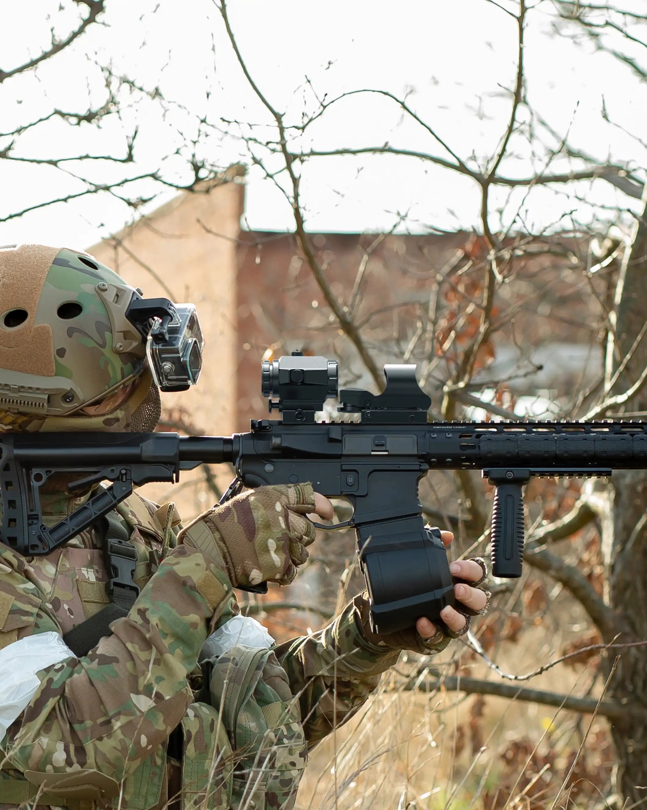 Feyachi M40&RS-30 Red Dot & Magnifier Combo - Reflex Sight Kit