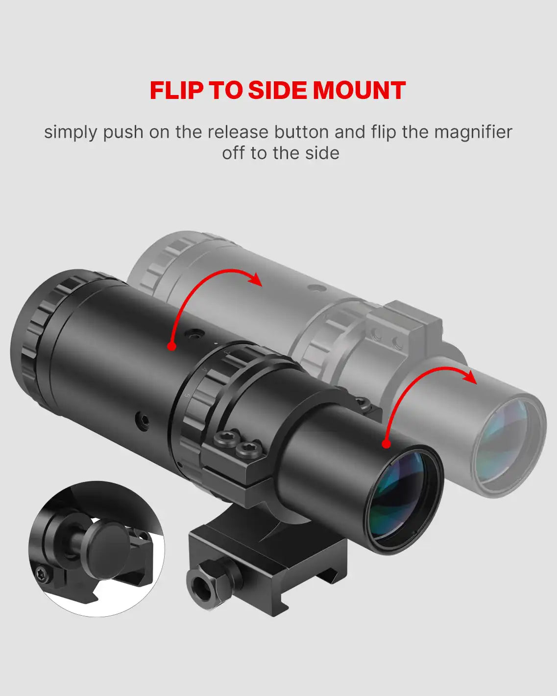 Feyachi V30&M37 Red Dot & Magnifier Combo - Co-Witness Kit feyachi Default Title Default Title-