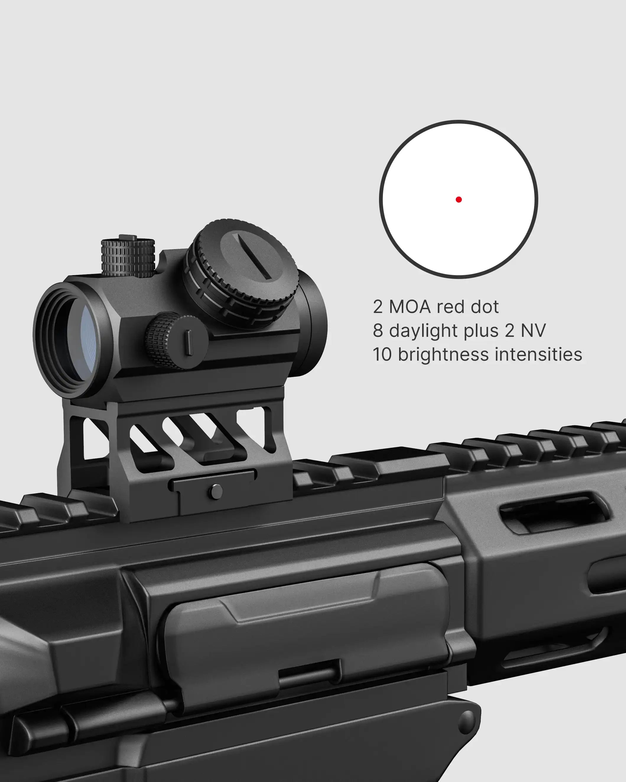 Feyachi V30 Red Dot Sight - Auto On/Off Co-Witness Mount feyachi Default Title Default Title-