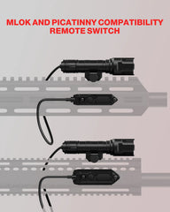 Feyachi WL25 Tactical Flashlight - Professional 1200 Lumen